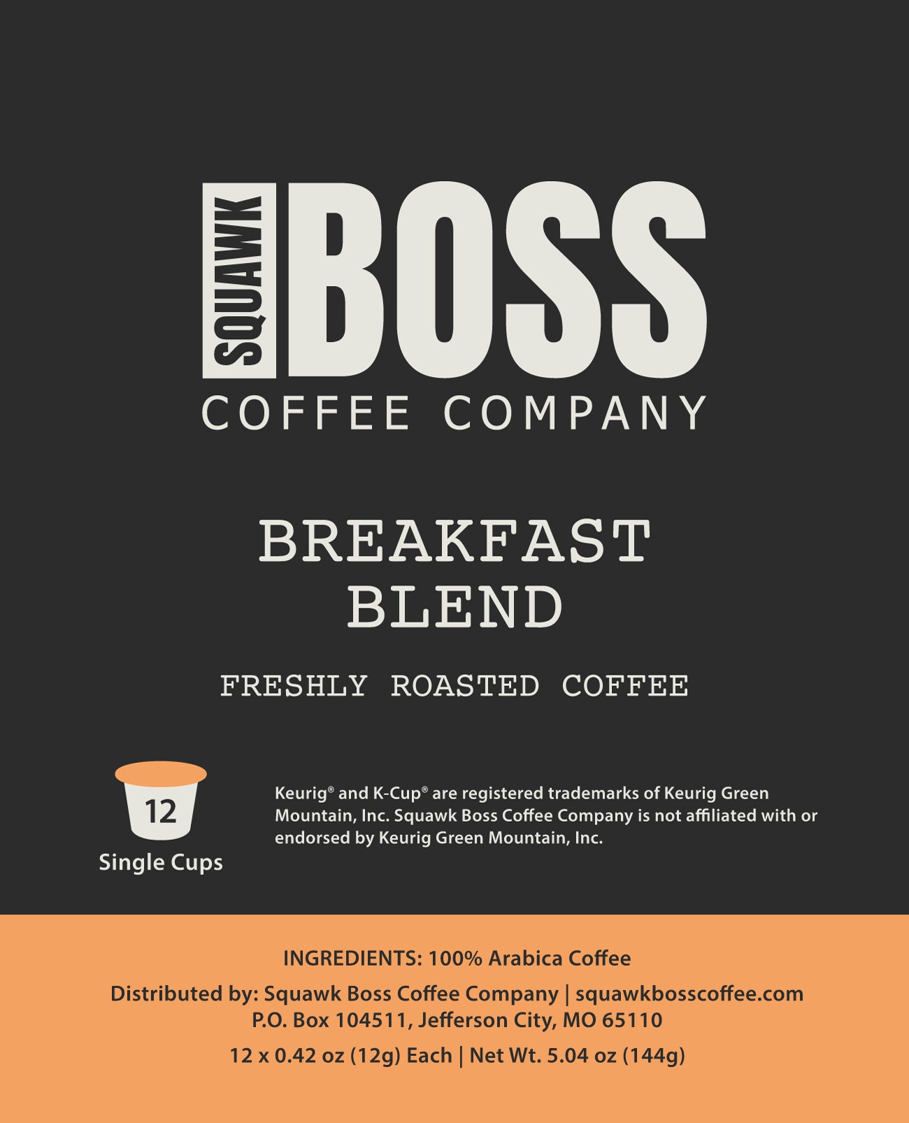 Breakfast Blend - Single Cup