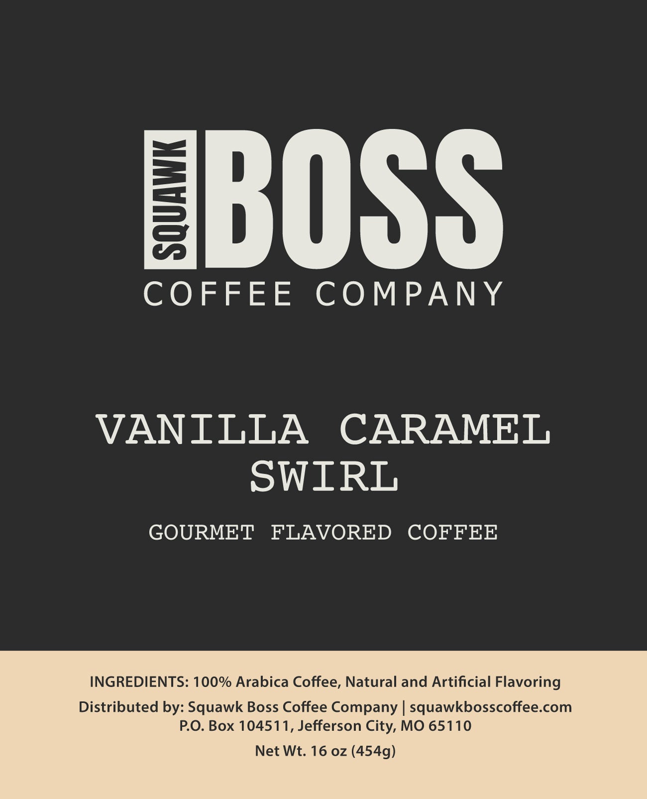 Vanilla Caramel Swirl - 16 oz Bag